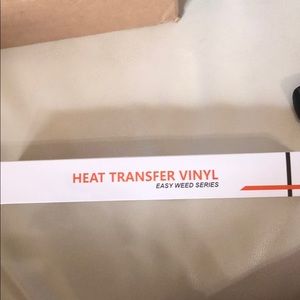 Heat transfer vinyl, 12”x6ft
